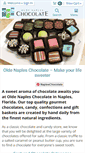 Mobile Screenshot of oldenapleschocolate.com